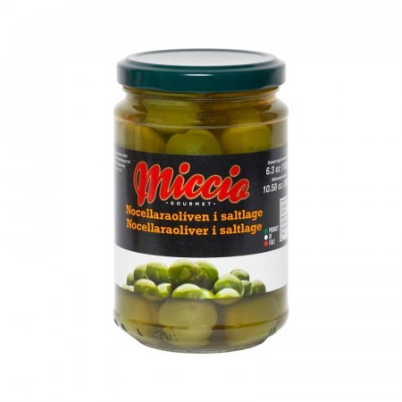 Grønne oliven Nocellara 300 g