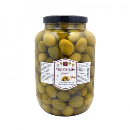 Gordal, grønne oliven 2,5 kg