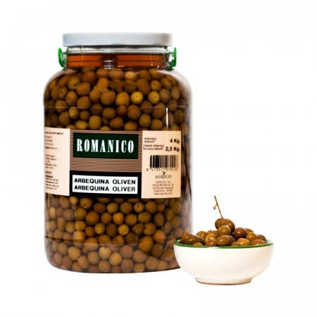 Grønne oliven Romanico 3 kg