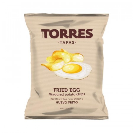 Chips, smak av Fried egg 125gr